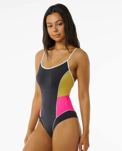 Hibiscus Heat One Piece Swimsuit One Pieces Women Rip Curl - Image 2