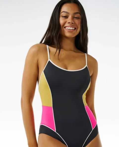 Hibiscus Heat One Piece Swimsuit One Pieces Women Rip Curl - Image 5
