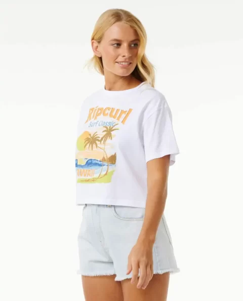 High Tide Scenic Standard Tee Women Tees & Tanks Rip Curl - Image 2