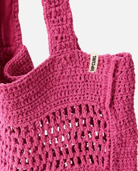 Holiday Crochet 8L Tote Bag Luggage & Travel Women Rip Curl - Image 4