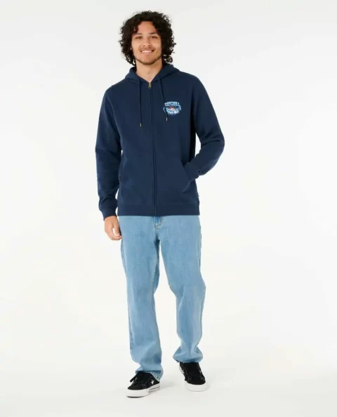 Hoodies & Fleece Hazed And Tubed Zip Thru Rip Curl Mens - Image 4