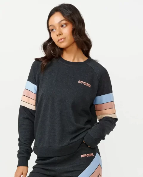 Hoodies & Fleece High Tide Raglan Crew Women Rip Curl - Image 2