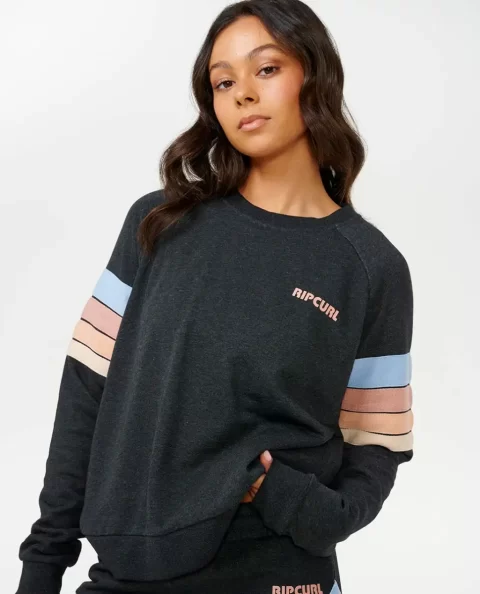 Hoodies & Fleece High Tide Raglan Crew Women Rip Curl