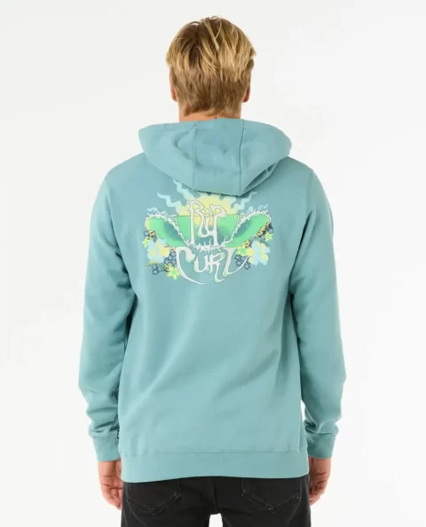 Hoodies & Fleece Mens Rip Curl Dazed Zip Through - Image 3