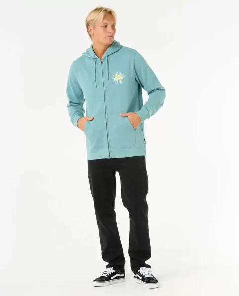 Hoodies & Fleece Mens Rip Curl Dazed Zip Through - Image 4