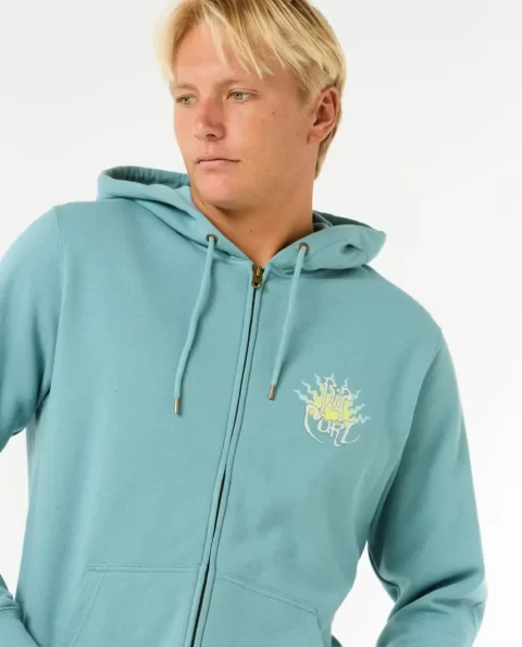 Hoodies & Fleece Mens Rip Curl Dazed Zip Through
