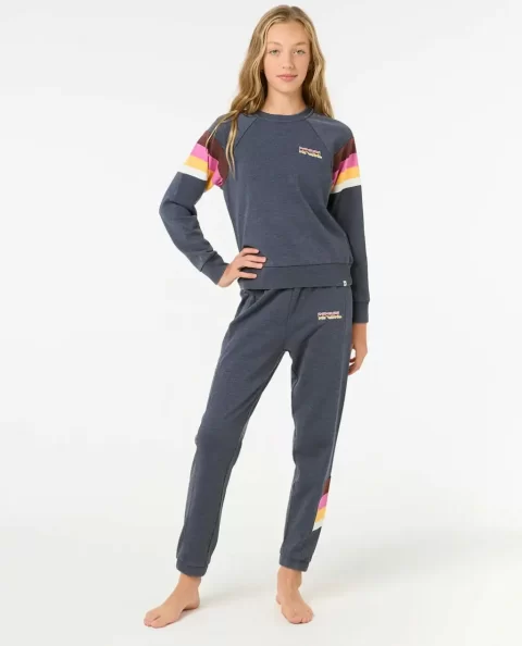 Hoodies & Fleece Rip Curl Kids Las Dalias Raglan Crew - Image 4