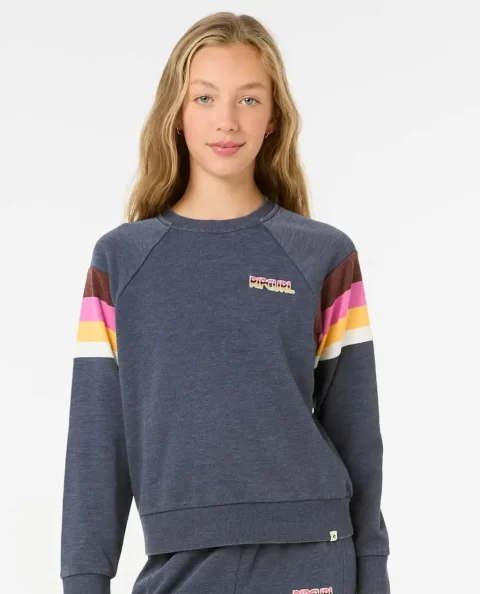 Hoodies & Fleece Rip Curl Kids Las Dalias Raglan Crew