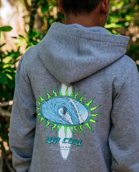Hoodies & Fleece Rip Curl Kids Raw Energy Skull Hood