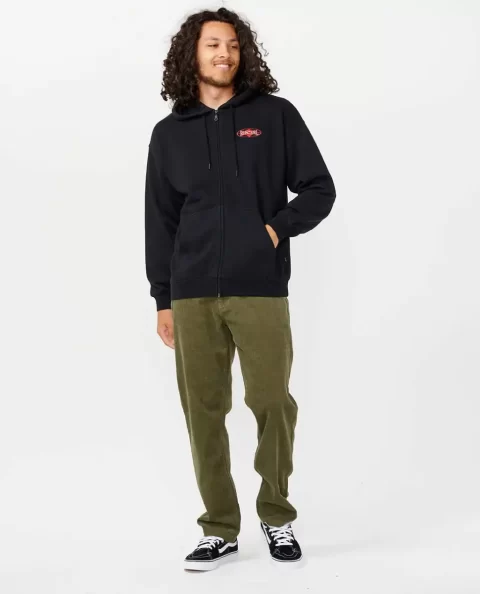 Hoodies & Fleece Rip Curl Mens Heritage Zip Through Hood - Image 4