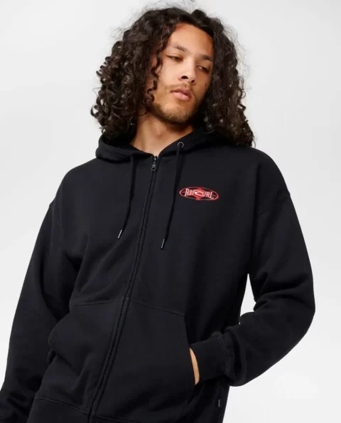 Hoodies & Fleece Rip Curl Mens Heritage Zip Through Hood