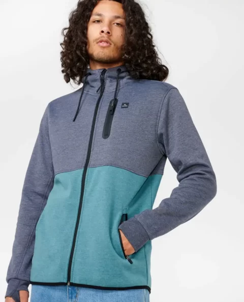 Hoodies & Fleece Rip Curl Series Fleece Purple Haze Mens Departed Anti