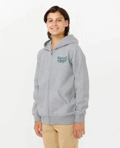 Hoodies & Fleece Shred Till Dead Zip Through Fleece Rip Curl Kids - Image 2