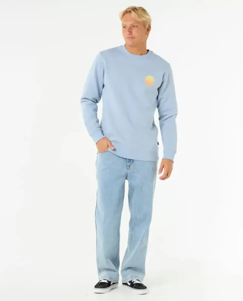 Hoodies & Fleece Wettie Icon Crew Mens Rip Curl - Image 4