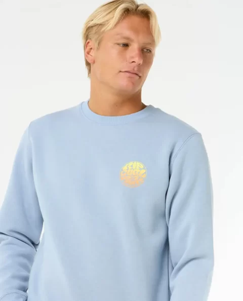 Hoodies & Fleece Wettie Icon Crew Mens Rip Curl - Image 5