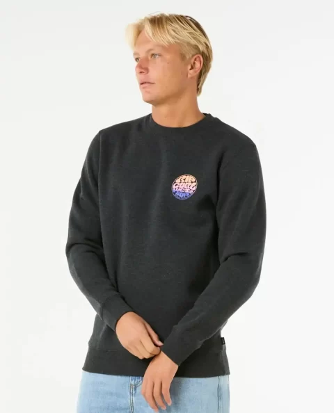 Hoodies & Fleece Wettie Icon Crew Rip Curl Mens - Image 2