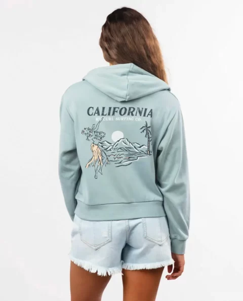 Hoodies & Fleece Women Diamond Bay Desto Zip Through Fleece Hood Rip Curl - Image 2