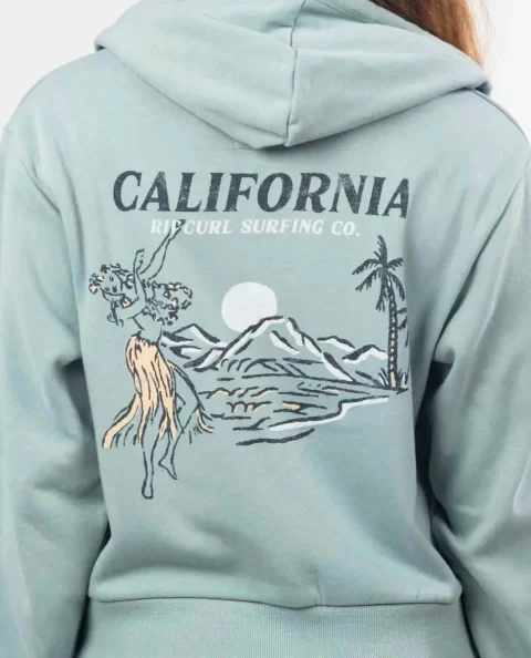 Hoodies & Fleece Women Diamond Bay Desto Zip Through Fleece Hood Rip Curl - Image 5