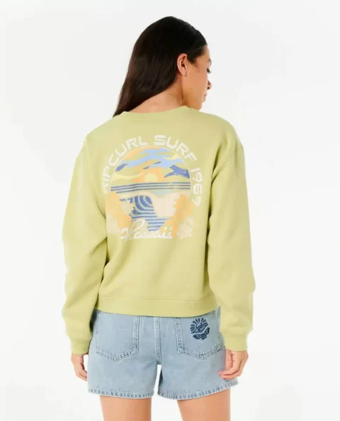 Hoodies & Fleece Women Dune Dancer Relaxed Crew Rip Curl - Image 3