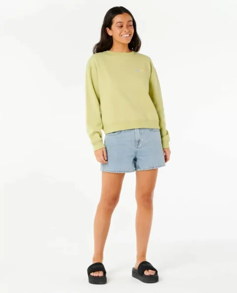 Hoodies & Fleece Women Dune Dancer Relaxed Crew Rip Curl - Image 4