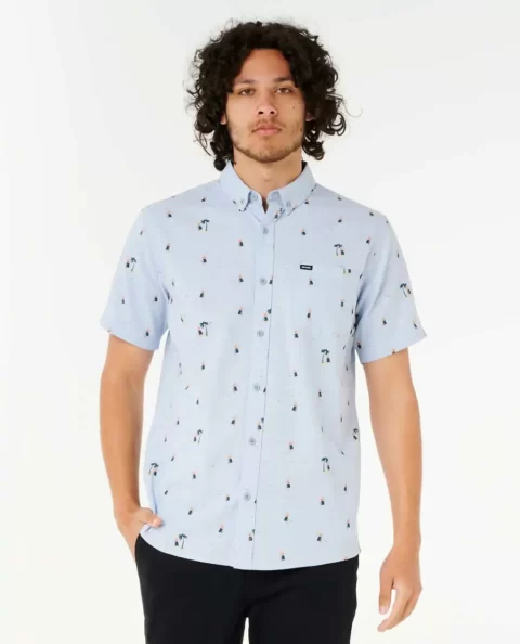 Hula Breach Short Sleeve Shirt Rip Curl Shirts & Flannels Mens