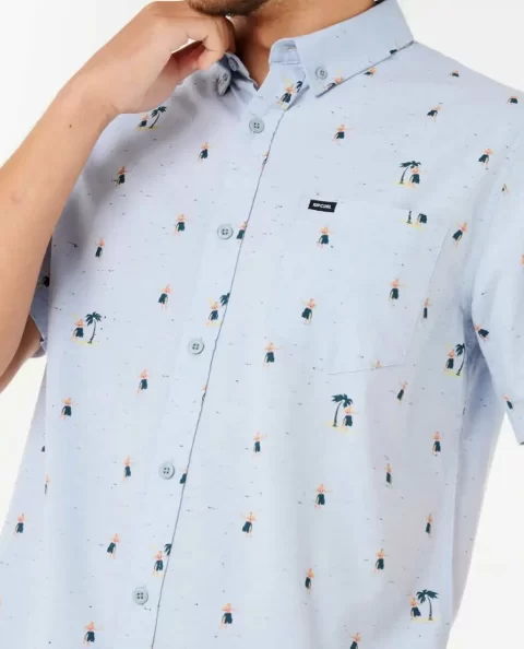 Hula Breach Short Sleeve Shirt Rip Curl Shirts & Flannels Mens - Image 5