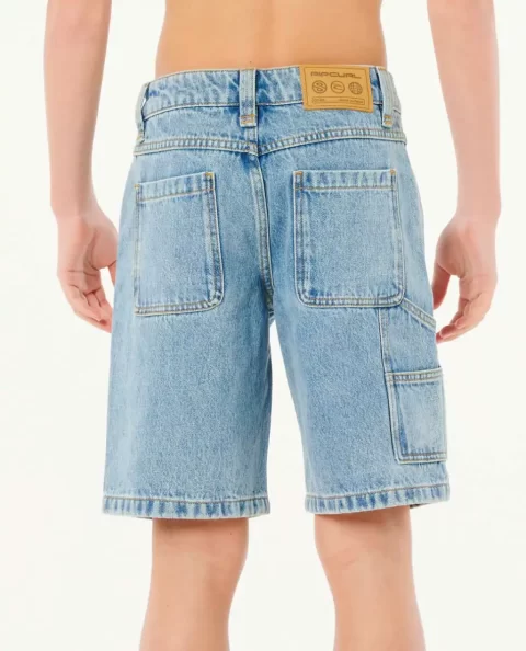 Hyped Up 20" Denim Walkshort Rip Curl Shorts Kids - Image 2