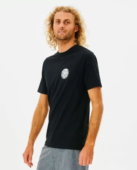 Icons Of Surf Short Sleeve Upf Rash Guard Rip Curl Rash Guards Mens - Image 4
