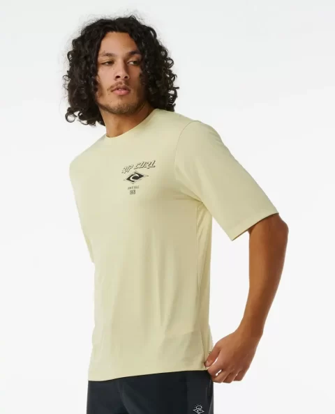 Icons Surflite Uv Short Sleeve Rash Guard Rip Curl Mens Rash Guards - Image 2