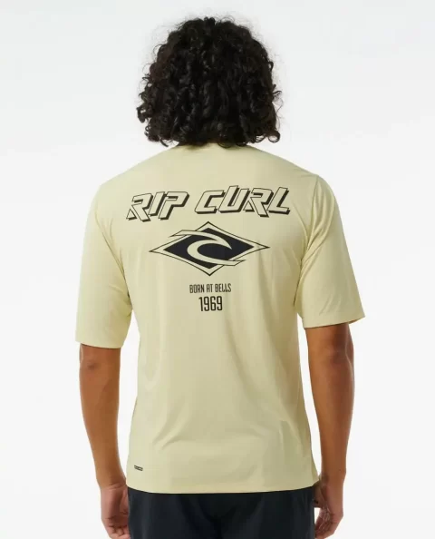 Icons Surflite Uv Short Sleeve Rash Guard Rip Curl Mens Rash Guards - Image 3