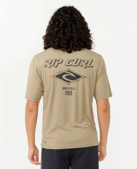 Icons Surflite Uv Short Sleeve Rash Guard Rip Curl Mens Rash Guards - Image 3