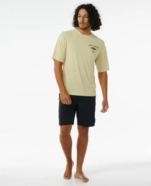 Icons Surflite Uv Short Sleeve Rash Guard Rip Curl Mens Rash Guards - Image 4