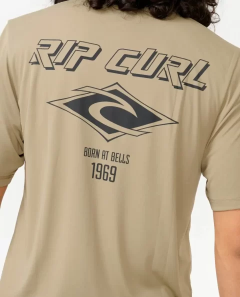 Icons Surflite Uv Short Sleeve Rash Guard Rip Curl Mens Rash Guards - Image 5