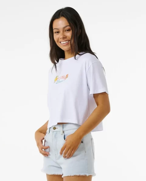 Island Crop Tee Tees & Tanks Women Rip Curl - Image 2