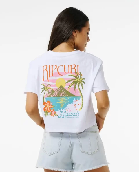 Island Crop Tee Tees & Tanks Women Rip Curl - Image 3