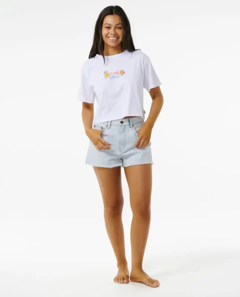 Island Crop Tee Tees & Tanks Women Rip Curl - Image 4