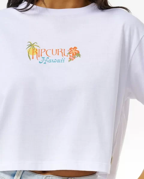Island Crop Tee Tees & Tanks Women Rip Curl - Image 5