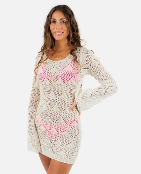 Island Hopper Crochet Dress Dresses & Rompers Rip Curl Women - Image 2
