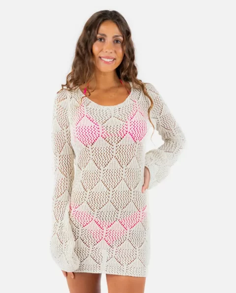 Island Hopper Crochet Dress Dresses & Rompers Rip Curl Women