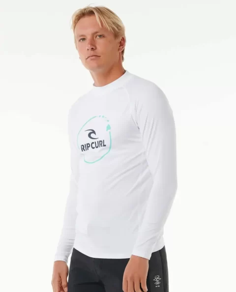 Island Vibe Upf50  Long Sleeve Rash Guard Rash Guards Rip Curl Mens - Image 2