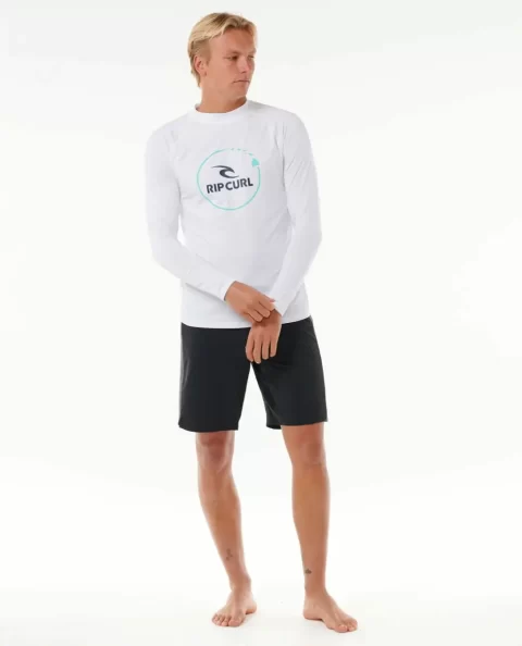 Island Vibe Upf50  Long Sleeve Rash Guard Rash Guards Rip Curl Mens - Image 4