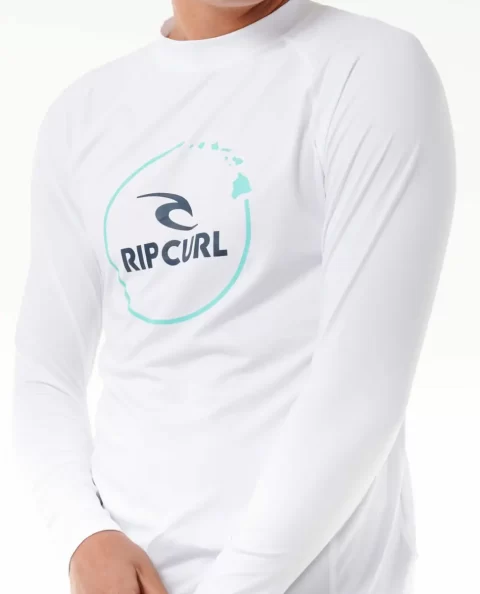 Island Vibe Upf50  Long Sleeve Rash Guard Rash Guards Rip Curl Mens - Image 5