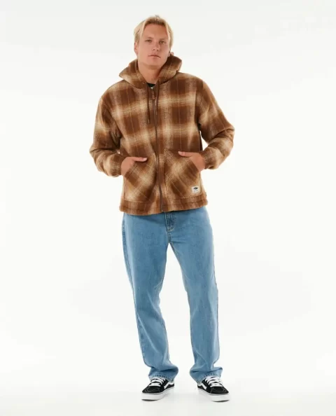 Jackets Rip Curl Classic Surf Check Jacket Mens - Image 3