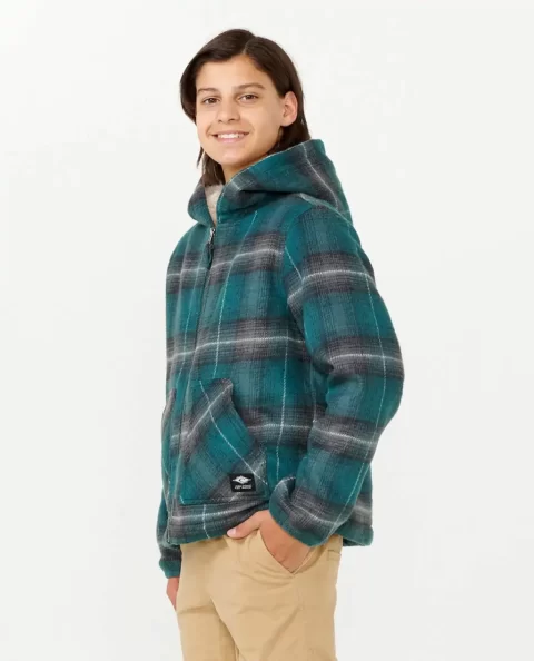Jackets Rip Curl Kids Surf Check Jacket - Image 2