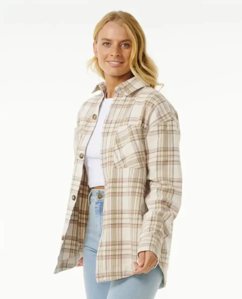 Jackets Women High Tide Soft Flannel Rip Curl - Image 2
