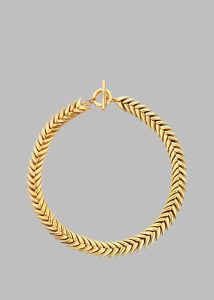 Jewelry Bevza Spikelet Necklace - Gold The Frankie Shop Gold Women