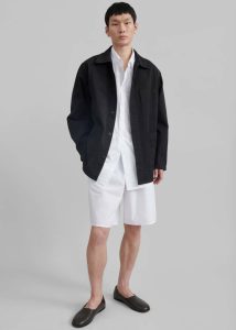 Julien Utility Jacket - Black Black Men Outerwear The Frankie Shop - Image 2