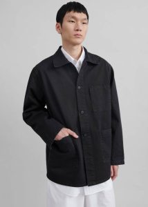 Julien Utility Jacket - Black Black Men Outerwear The Frankie Shop
