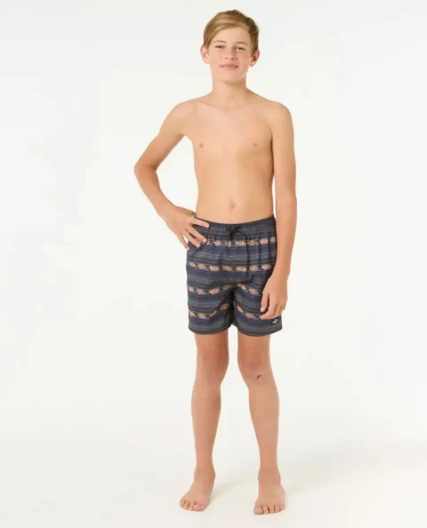 Kids Boardshorts Raw Energy Stripe Volley Boardshorts Rip Curl - Image 4