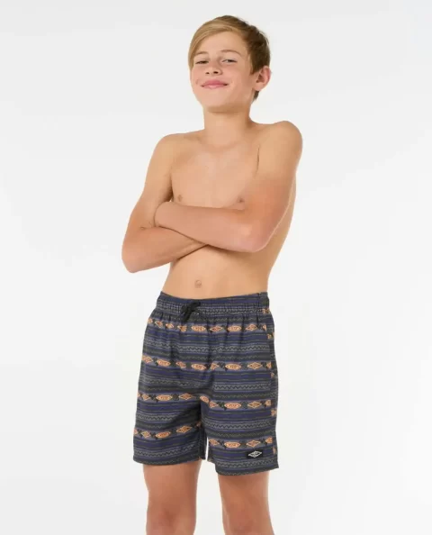 Kids Boardshorts Raw Energy Stripe Volley Boardshorts Rip Curl - Image 5